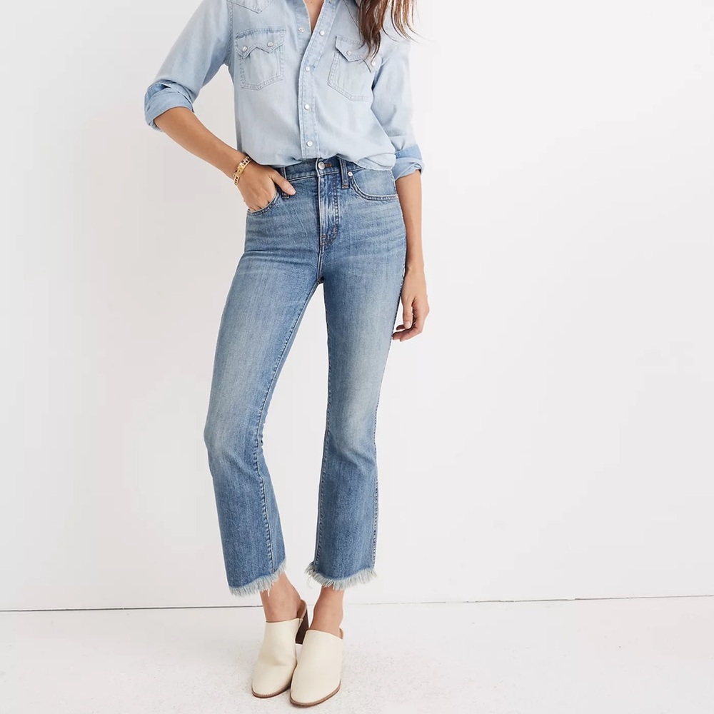 Madewell Petite Cali-Demi Boot Jeans